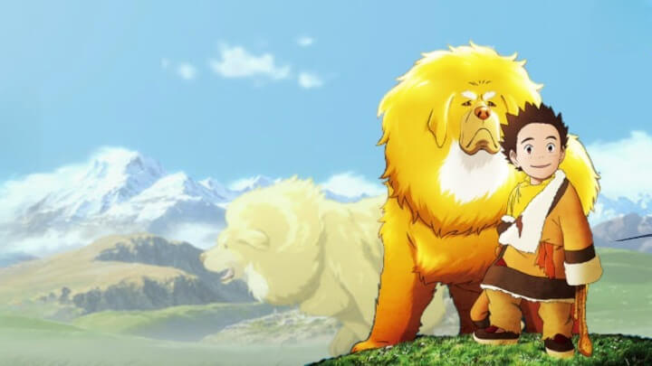 Phim hoạt hình chú chó ngao Tây Tạng - Một trong nhwunxg bộ phim nổi tiếng về loài chó này